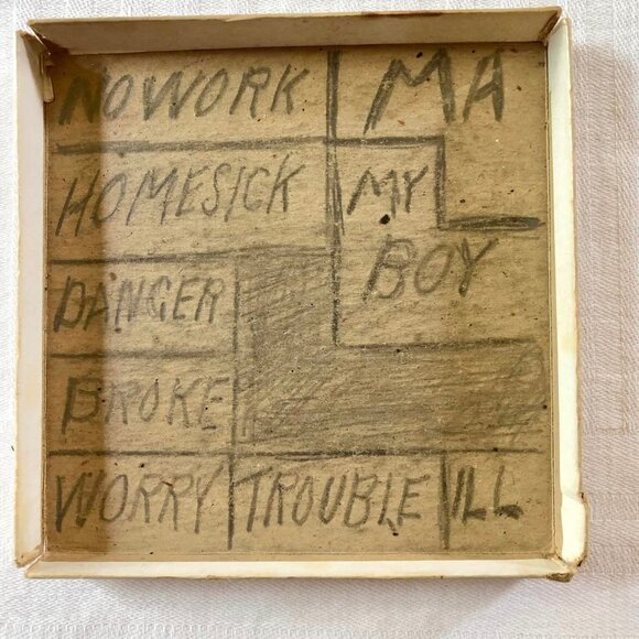 Vintage 1976 Complete Ma's Wooden Puzzle W/ Original Box - Picture 5 of 8